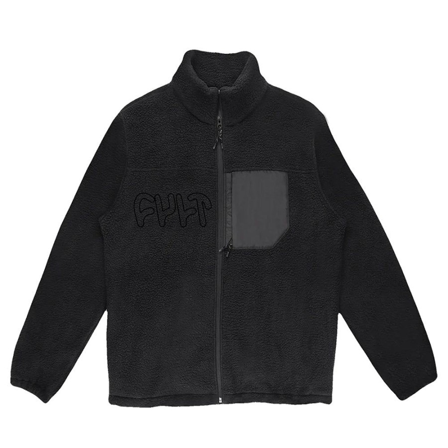 Softgoods CULT CREW | Logo Sherpa Jacket