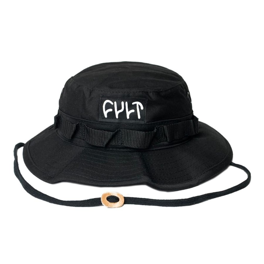 Softgoods CULT CREW | Boonie Cap / Black