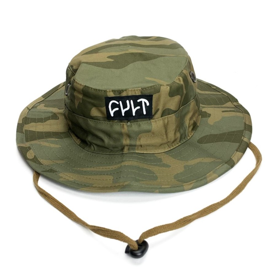 Softgoods CULT CREW | Boonie Cap / Coyote Camo