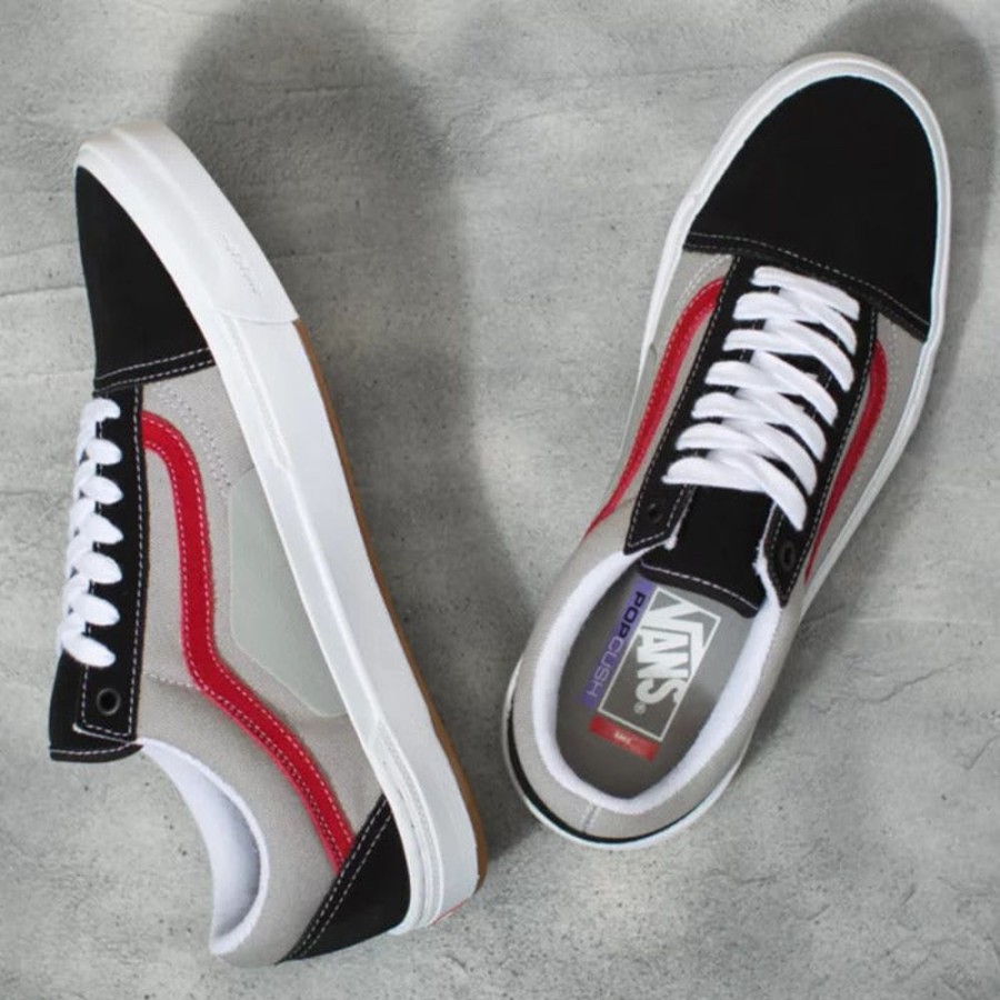 Softgoods CULT CREW | Vans / Bmx Old Skool / Black / Grey / Red