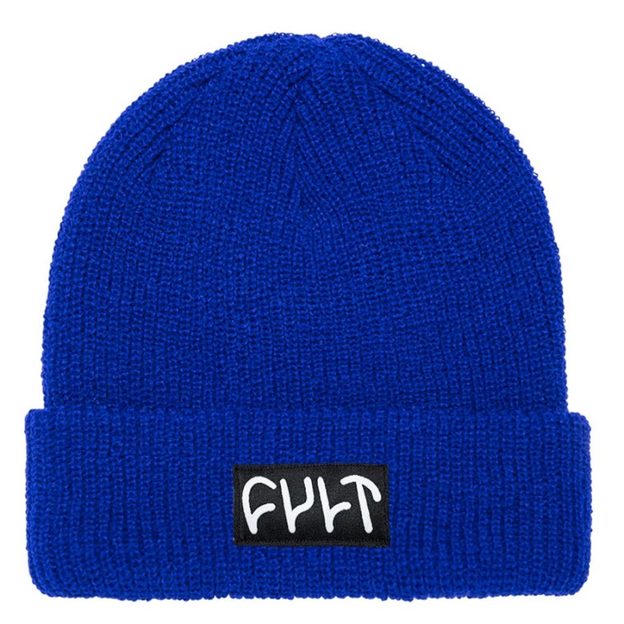 Softgoods CULT CREW | Witness Beanie / Ribbed Blue