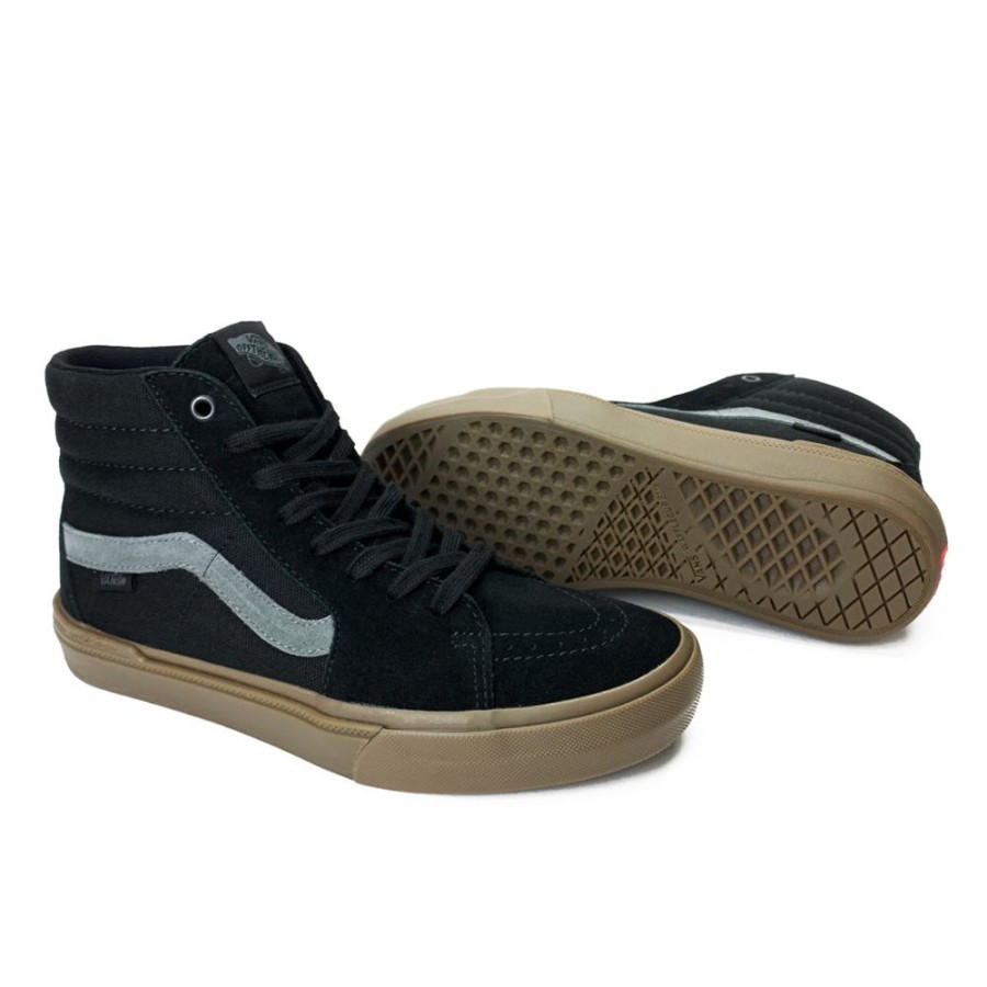 Softgoods CULT CREW | Vans / Sk8-Hi Pro Bmx / Black & Grey Gum