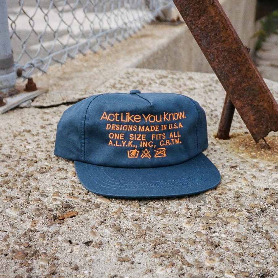 Softgoods CULT CREW | Act Like You Know / Instructions 5 Panel - Navy