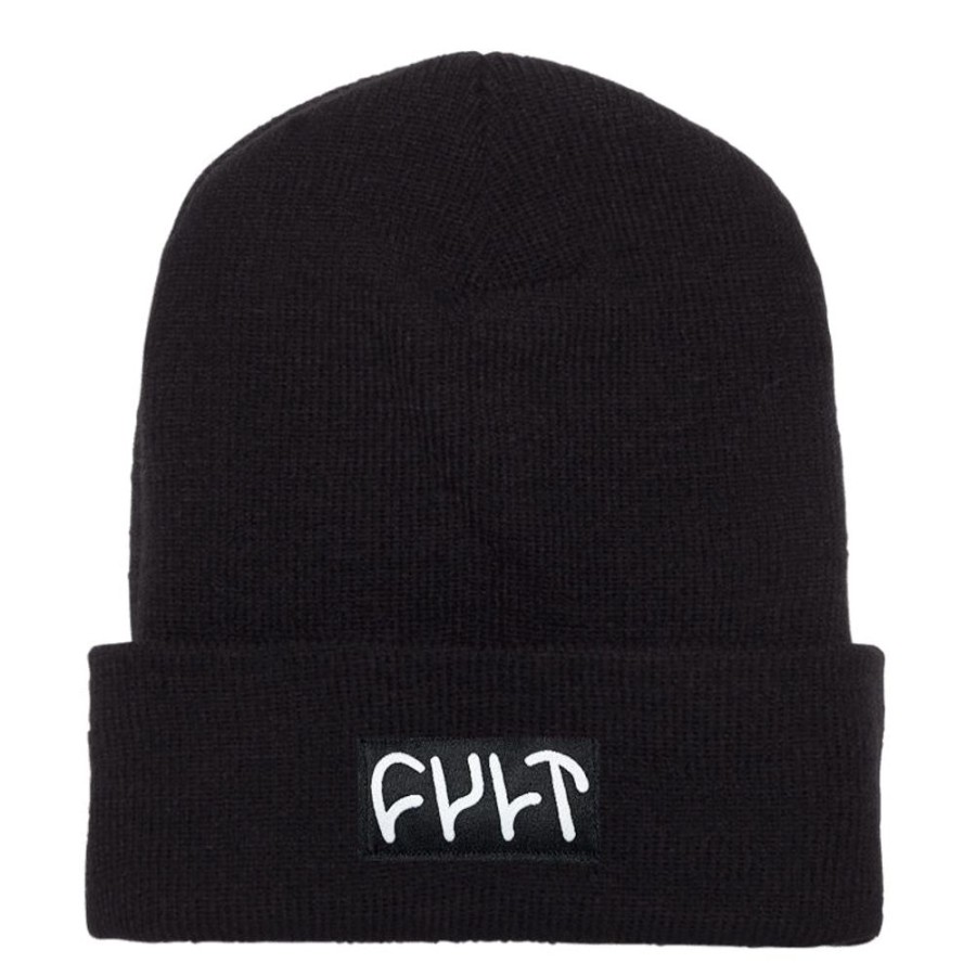 Softgoods CULT CREW | Witness Beanie / Tight Knit Black