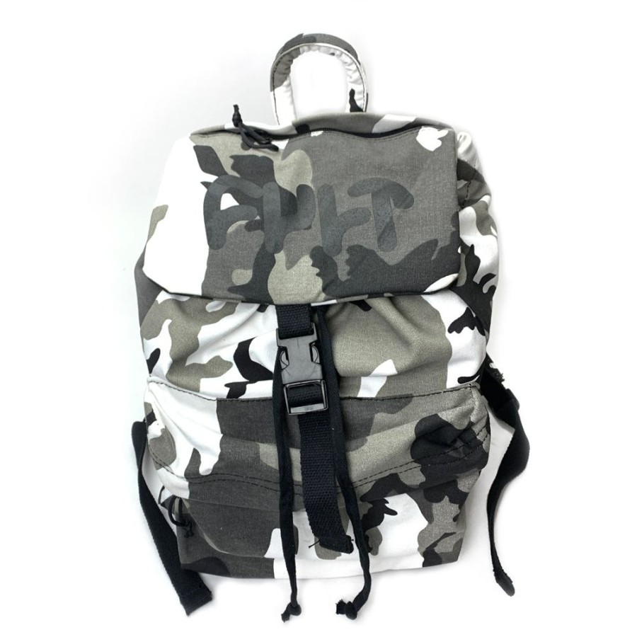 Softgoods CULT CREW | Thick Logo Stash Bag / White Camo