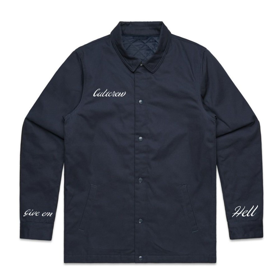 Softgoods CULT CREW | Hell Button Jacket / Blue