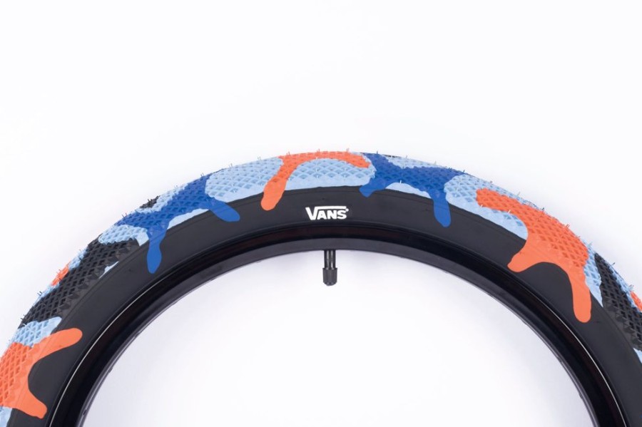 Hardgoods CULT CREW | Vans X Cult Tire 20" / Blue Orange Camo (Single)